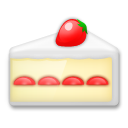 Come Fetta di torta emoji appare su Lg.