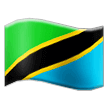 Come Bandiera: Tanzania emoji appare su Samsung.