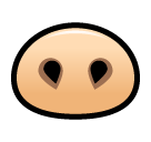 Jak wygląda emoji Ryj świni w Softbank.