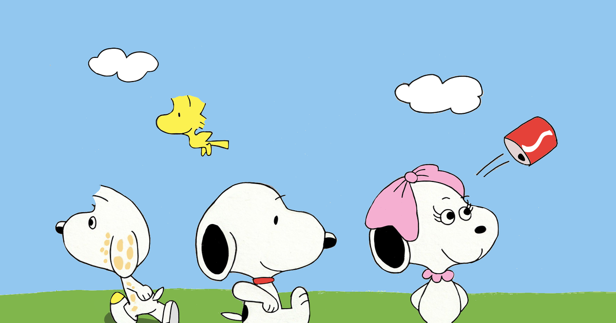 snoopy, Snoopy, Peanuts / 缶けり - pixiv