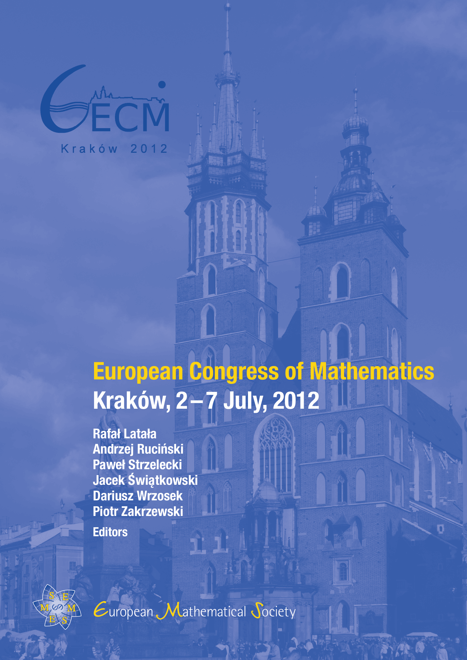 European Congress of Mathematics cover