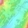 Trimble Knob topographic map, elevation, terrain