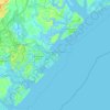 Tybee Island topographic map, elevation, terrain