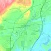 Saratoga Springs topographic map, elevation, terrain