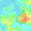 Gournay topographic map, elevation, terrain