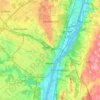 City of Albany topographic map, elevation, terrain