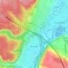 Incarville topographic map, elevation, terrain