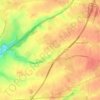 Épretot topographic map, elevation, terrain