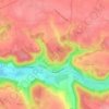 Colleville topographic map, elevation, terrain