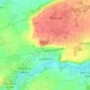 Le Manoir topographic map, elevation, terrain