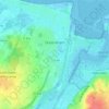 Ouistreham topographic map, elevation, terrain