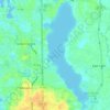 Lake Tarpon topographic map, elevation, terrain