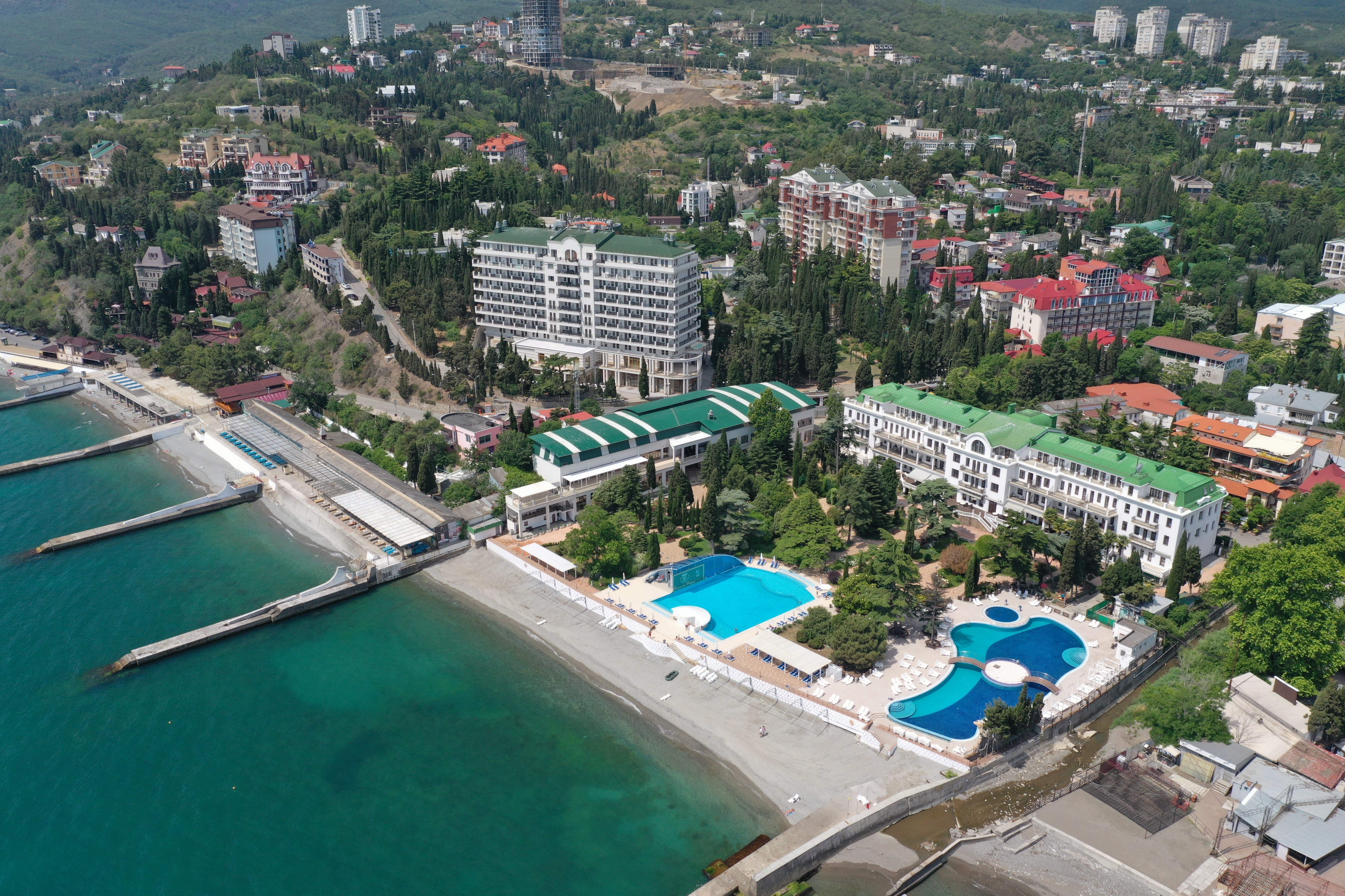 View of the Crimean coast