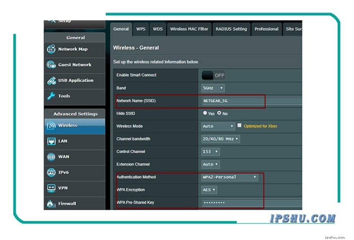 Schematic diagram of modifying wireless WIFI password