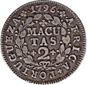 2 Macutas - Maria I – reverse