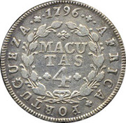 4 Macutas - Maria I – reverse