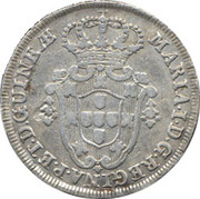 6 Macutas - Maria I – obverse