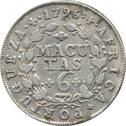 6 Macutas - Maria I – reverse