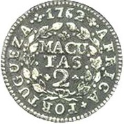 2 Macutas - José I – reverse