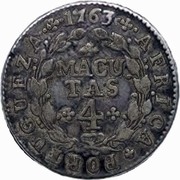 4 Macutas - José I – reverse