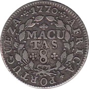 8 Macutas - José I – reverse