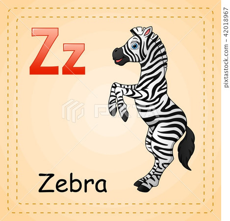 Animals alphabet: Z is for Zebra  42018967