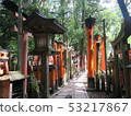 Fushimi-Inari Taisha The small diameter of the shore of the pond 53217867