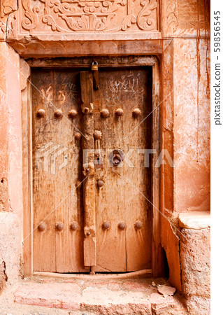 in iran old  door 59856545