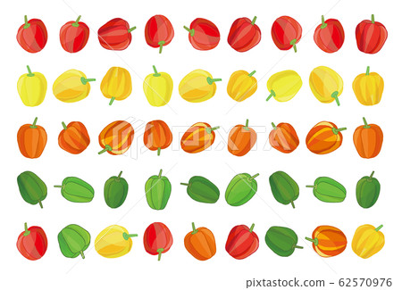 Bell pepper paprika frame 62570976