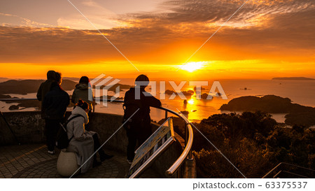 Dusk at Kujukushima / Ishidake Observatory 63375537