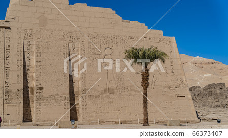 Temple of Medinet Habu. Egypt, Luxor. The Mortuary 66373407