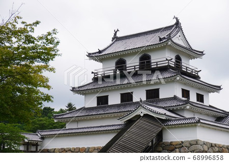 Shiroishi castle in summer, Shiroishi city, Miyagi prefecture 68996858