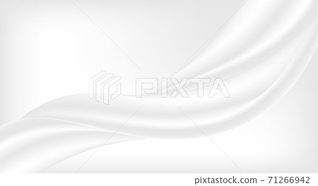 Light and glossy drape background material 71266942