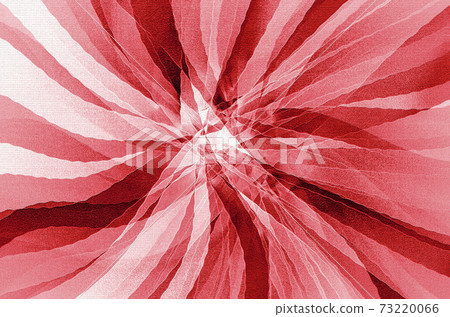 Abstract background in red and pink shades of diverging and intersecting rays in the middle 73220066