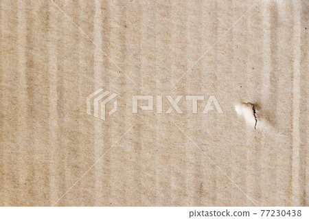 Closed up of brown damaged paper craft texture background 77230438