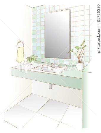 Washroom vector illustration 81756550