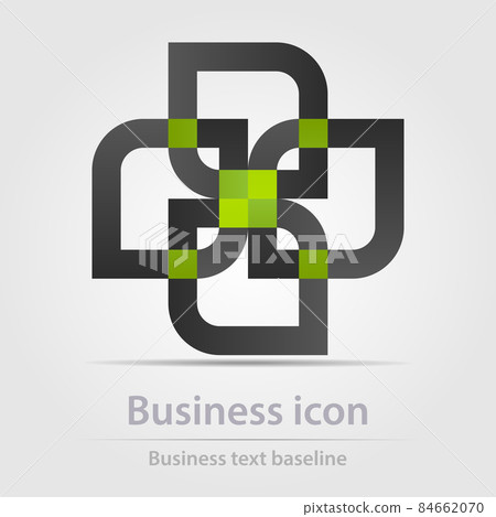 Originally designed vector  color business icon 84662070