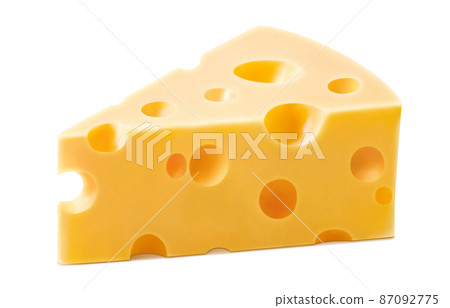 Emmental Cheese Cheese 插圖真實陰影 87092775