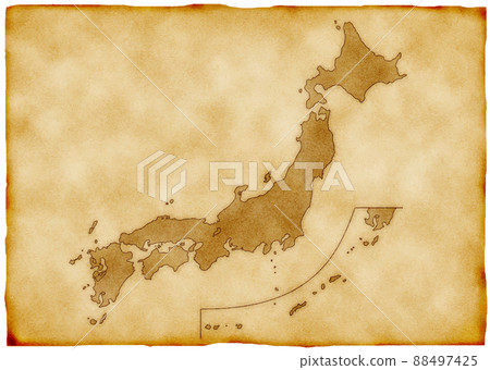 Old map_Japan 88497425