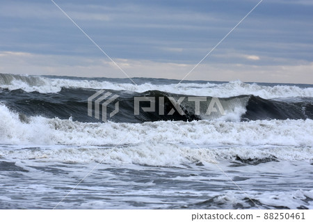 Hanazono Beach with the Hama Chidori Song Monument 88250461