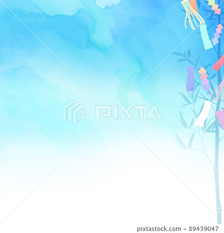 Tanabata background material 89439047