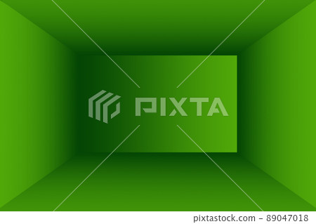 Luxury plain Green gradient abstract studio background empty room with space for your text and picture 89047018