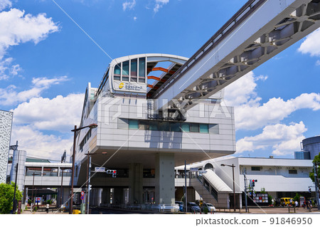 Scenery around Tama Center Station, Tama City, Tokyo 91846950