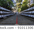 Momotaro's sanctuary! Kibitsu Shrine with a beautiful long corridor 91011306