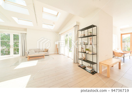 Living room where bright light shines House interior image 94736719