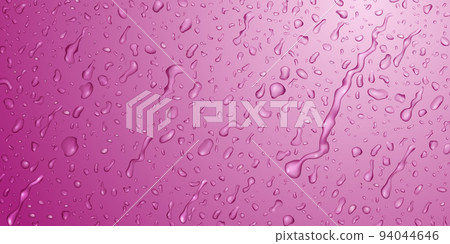 Background with drops and streaks of water 94044646