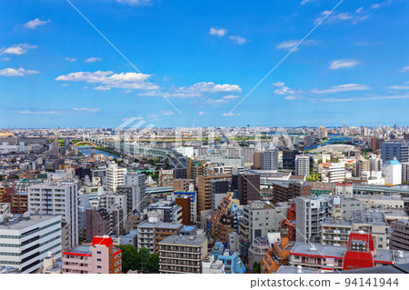 View of the blue sky in the direction of Kahoku Junction from Kitatopia 94141944