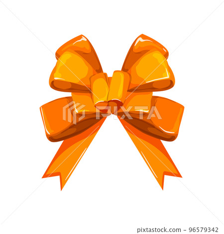 holiday bow ribbon cartoon vector illustration 96579342