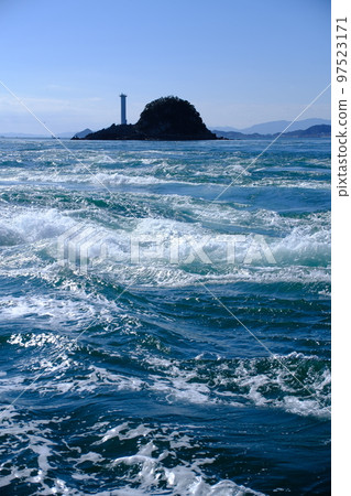 Violent whirlpools in the Naruto Strait 97523171