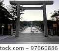 Empty Uji Bridge 97660886